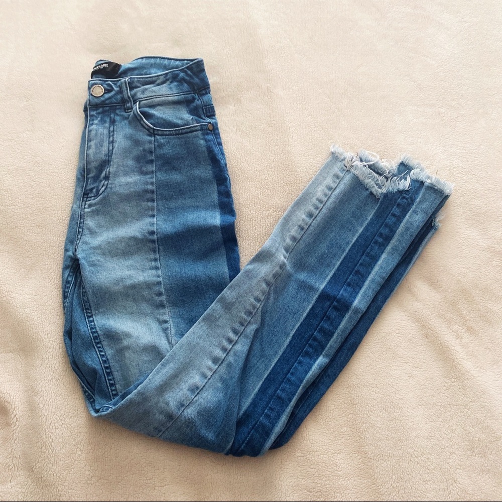 *MOVING SALE* Black Label Color Block Jeans